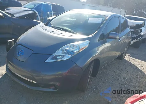 2015 Nissan Leaf Sl from USA, damaged, VIN 1N4AZ0CP9FC326329
